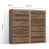 DRESSING LEX 241-218-66 C GRI/DMON
